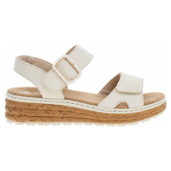 detail Dámské sandály Rieker 62760-60 beige