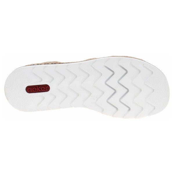 detail Dámské sandály Rieker V7949-90 gold