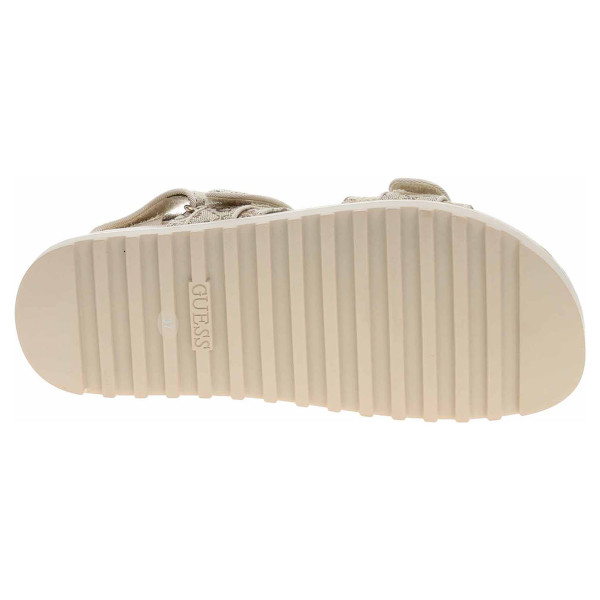 detail Dámské sandály Guess FLJFDSLEL03-GOLD