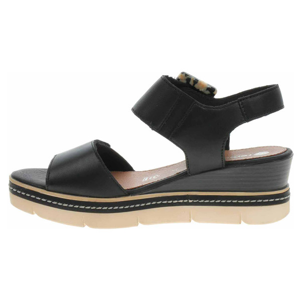 detail Dámské sandály Remonte D2L53-00 schwarz