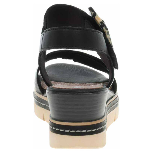 detail Dámské sandály Remonte D2L53-00 schwarz