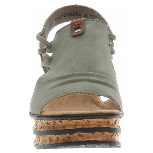 detail Dámské sandály Rieker 68175-52 grun