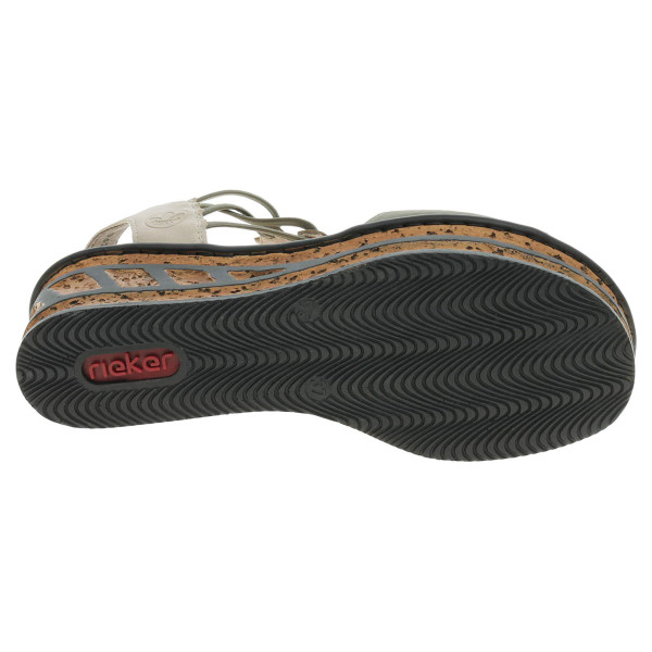 detail Dámské sandály Rieker 68175-52 grun