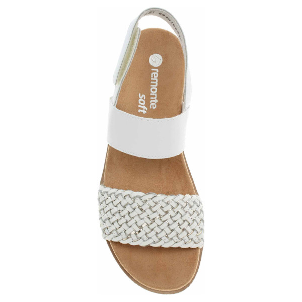 detail Dámské sandály Remonte D0Q56-80 weiss