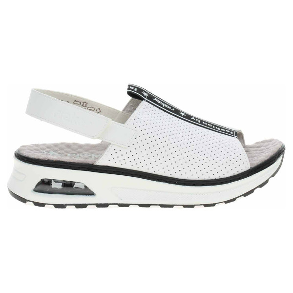 detail Dámské sandály Rieker 65615-80 weiss