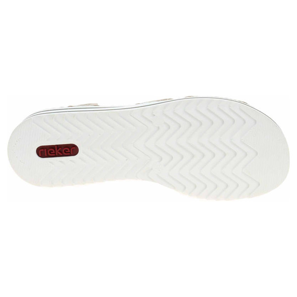 detail Dámské sandály Rieker V0649-62 beige