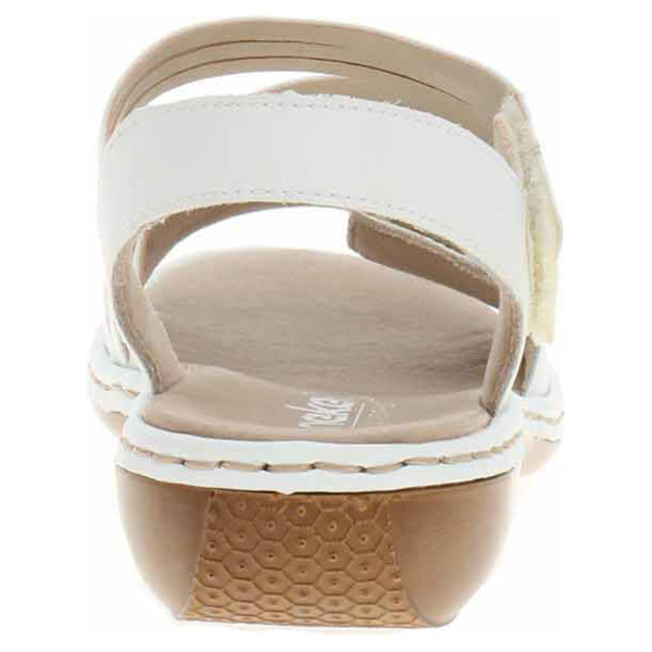 detail Dámské sandály Rieker 65964-80 weiss