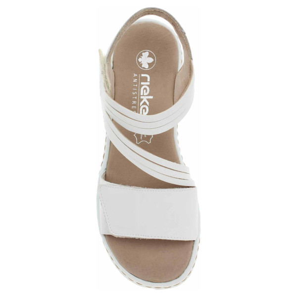 detail Dámské sandály Rieker 65964-80 weiss