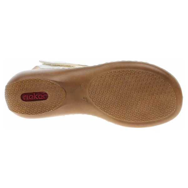 detail Dámské sandály Rieker 65964-80 weiss