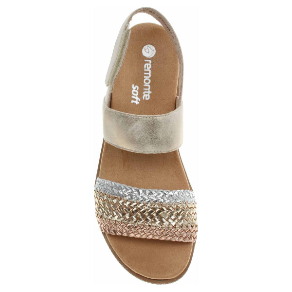 detail Dámské sandály Remonte D0Q56-90 metallic