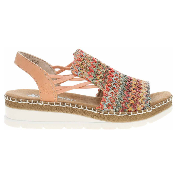 detail Dámské sandály Rieker V1241-90 multi