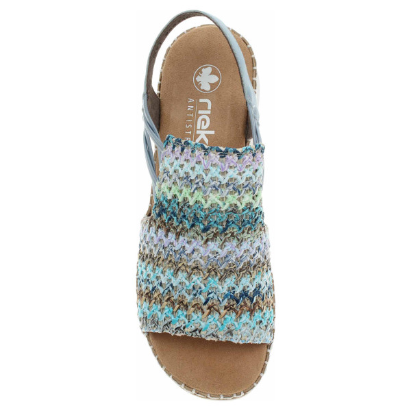 detail Dámské sandály Rieker V1241-91 multi