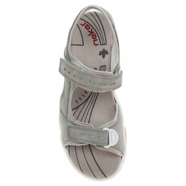 detail Dámské sandály Rieker 68866-40 grau