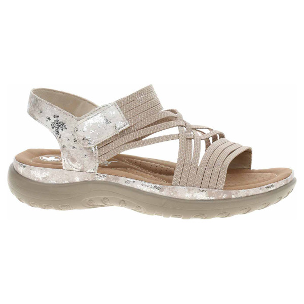 detail Dámské sandály Rieker 64888-60 beige