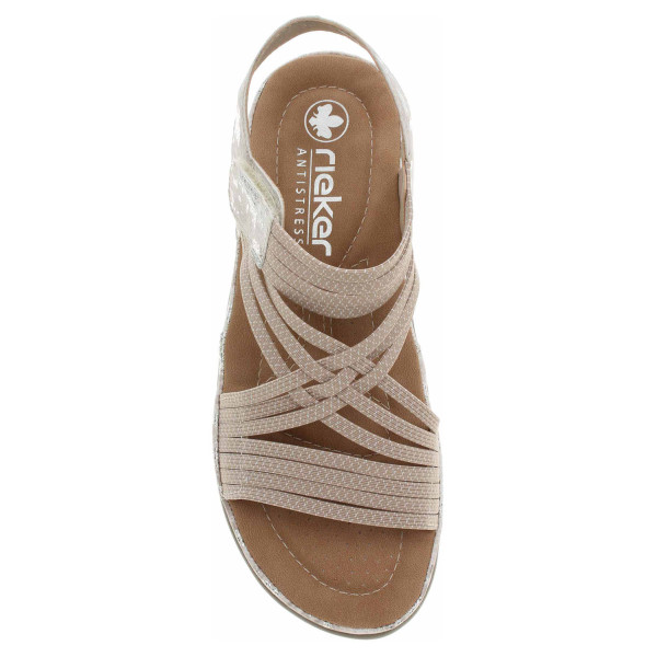 detail Dámské sandály Rieker 64888-60 beige