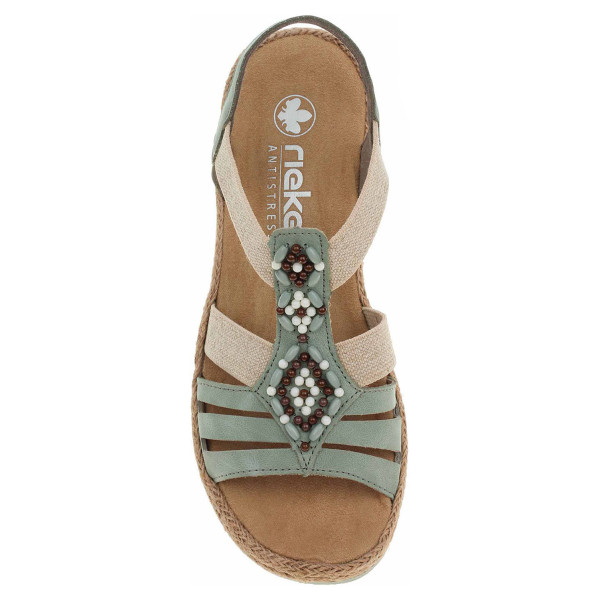 detail Dámské sandály Rieker V0920-52 grun