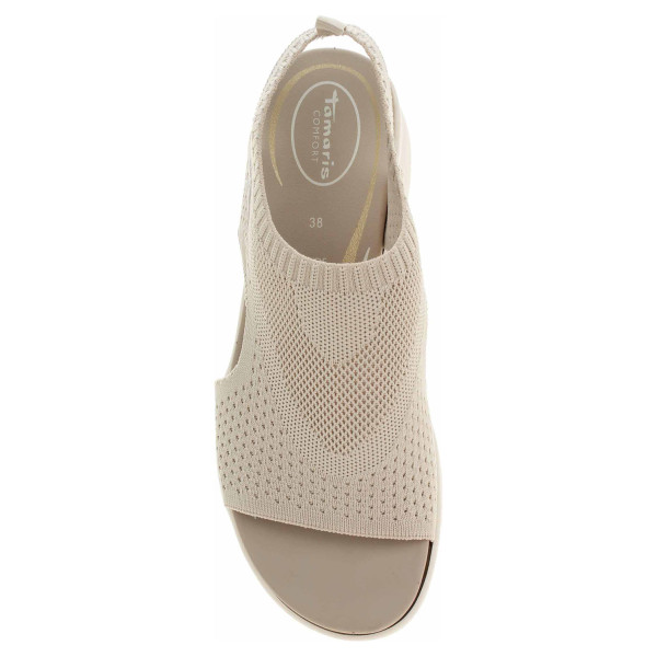 detail Dámské sandály Tamaris 8-88713-42 ivory