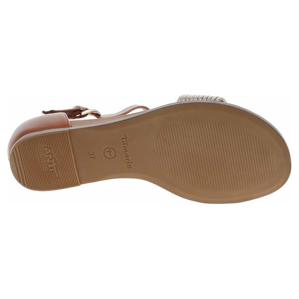 detail Dámské sandály Tamaris 1-28110-42 cognac comb