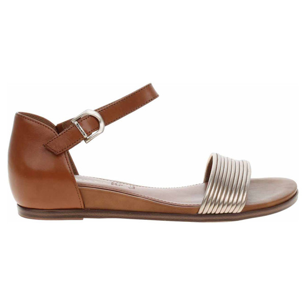 detail Dámské sandály Tamaris 1-28110-42 cognac comb