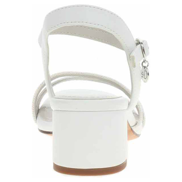 detail Dámská společenská obuv s.Oliver 5-28207-42 white comb