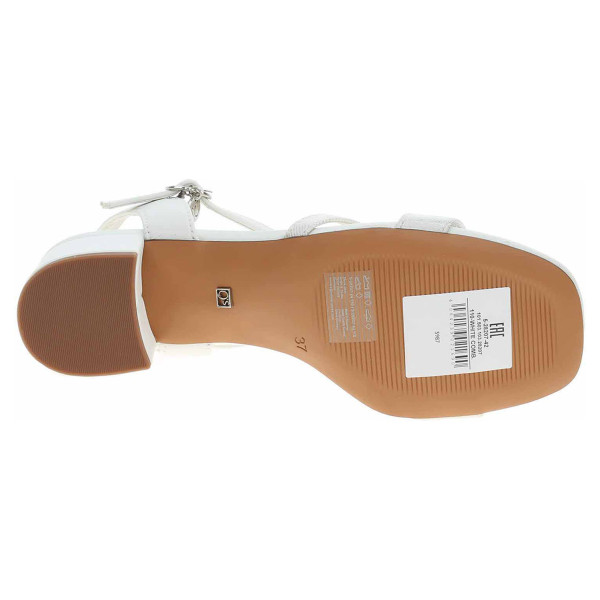 detail Dámská společenská obuv s.Oliver 5-28207-42 white comb