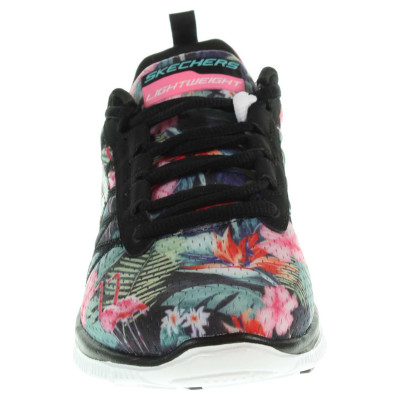 detail Skechers Floral Bloom black-multi