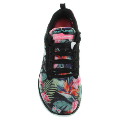 detail Skechers Floral Bloom black-multi