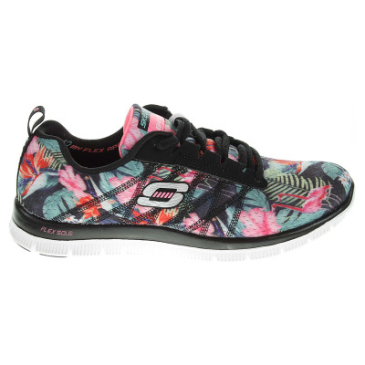 detail Skechers Floral Bloom black-multi