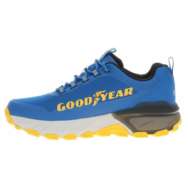 detail Skechers Max Protect - Fast Track blue-yellow