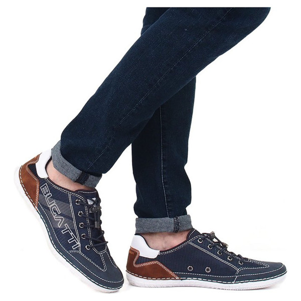 detail Pánská obuv Bugatti 321-AFF02-5000 dark blue