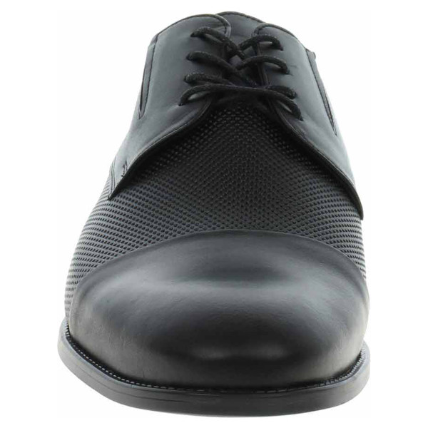 detail Polobotky Barton pánské společenské M23134 černá