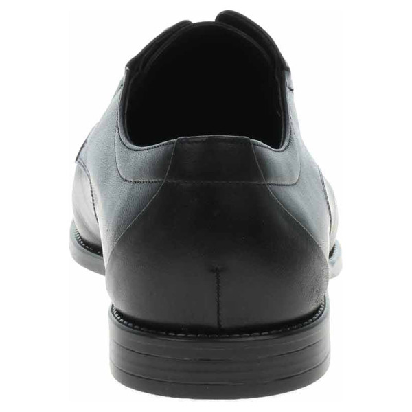 detail Polobotky Barton pánské společenské M23133 černá