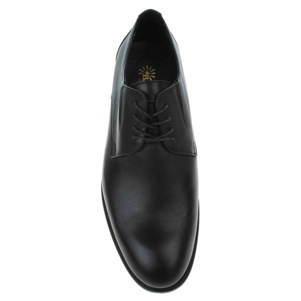 detail Polobotky Barton pánské společenské M23133 černá