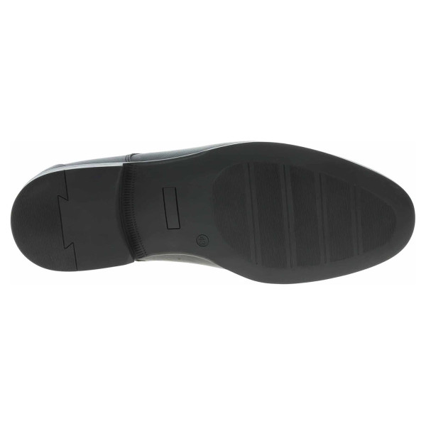 detail Polobotky Barton pánské společenské M23133 černá