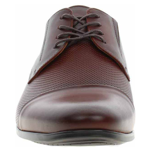 detail Polobotky Barton pánské společenské M23100 hnědá