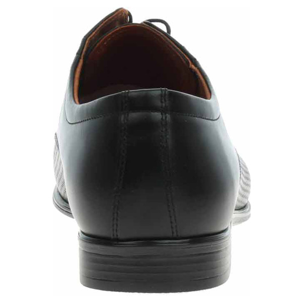 detail Wall Street pánské společenské PO482 černá