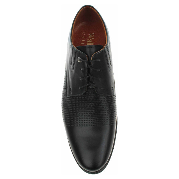 detail Wall Street pánské společenské PO482 černá