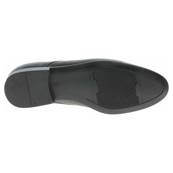 detail Wall Street pánské společenské PO482 černá