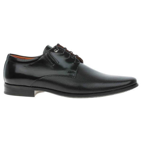 detail Balak pánské společenské PO483 černá lak