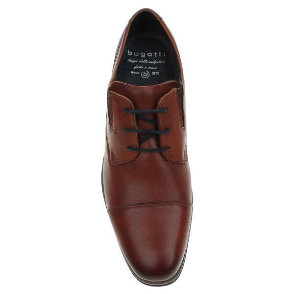 detail Bugatti pánské společenské 313-A3S08-3000 cognac