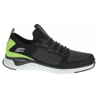 detail Skechers Solar Fuse - Valedge black-lime