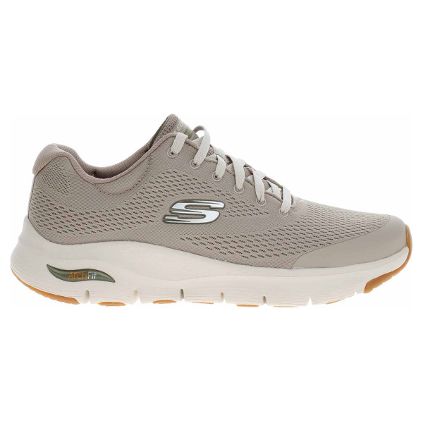 detail Skechers Arch Fit taupe