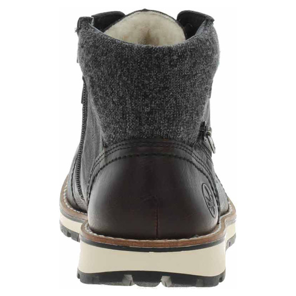 detail Pánská kotníková obuv Rieker 38441-01 schwarz