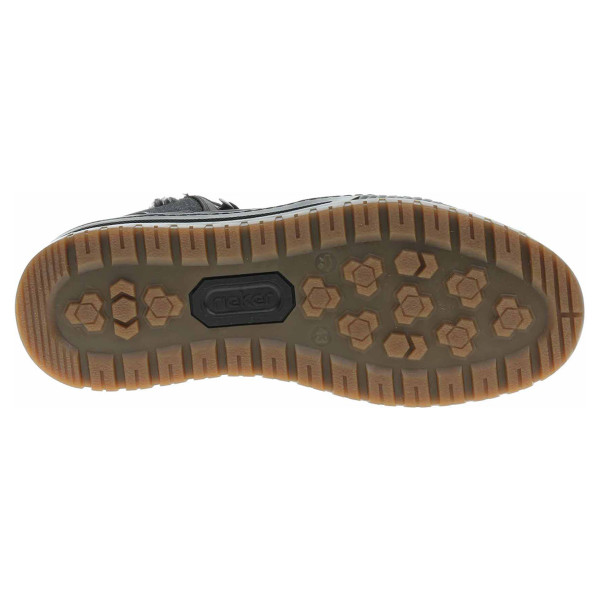 detail Pánská kotníková obuv Rieker 38545-00 schwarz