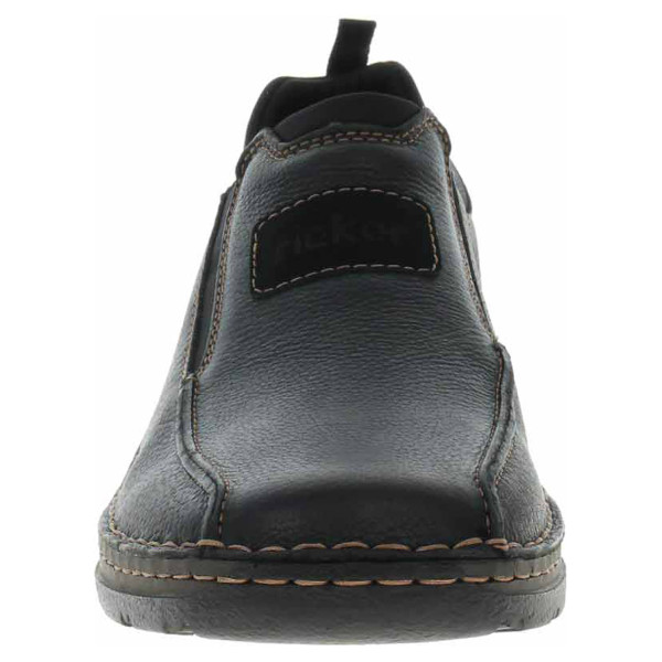 detail Rieker pánské mokasíny 05363-00 schwarz