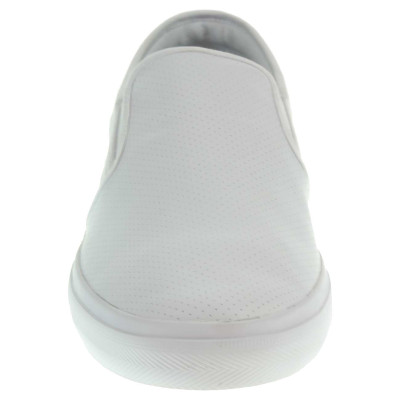 detail Lacoste Gazon Sport pánské mokasiny bílé