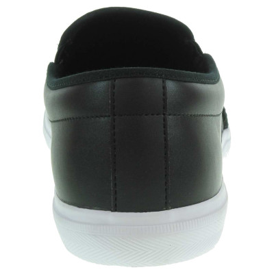 detail Lacoste Gazon pánské mokasiny černé
