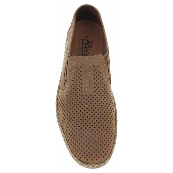 detail Pánské mokasiny Rieker B5297-64 beige