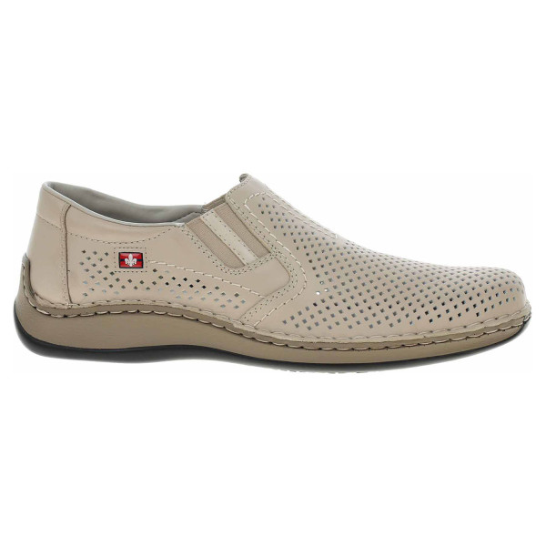 detail Pánské mokasiny Rieker 05297-60 beige