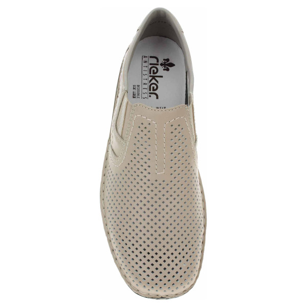 detail Pánské mokasiny Rieker 05297-60 beige